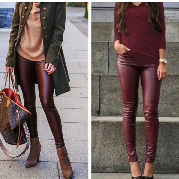 Boutique Pants - Leather Leggings